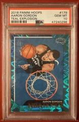 Aaron Gordon [Teal Explosion] #179 Basketball Cards 2018 Panini Hoops Prices