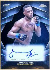 Jamahal Hill [Black Refractor] #CVA-JHI Ufc Cards 2024 Topps Chrome UFC Veteran Autograph Prices