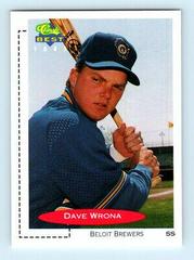 Dave Wrona Baseball Cards 1991 Classic Best Prices