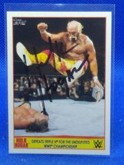 Hulk Hogan Wrestling Cards 2015 Topps WWE Autographs Prices