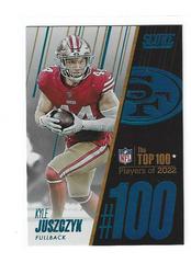Kyle Juszczyk #100 Football Cards 2023 Panini Score Top 100 Prices