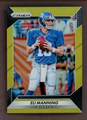 Eli Manning [Gold Prizm] #186 Football Cards 2016 Panini Prizm Prices