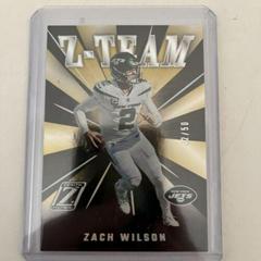 Zach Wilson [Copper] #ZT-14 Football Cards 2022 Panini Zenith Z Team Prices