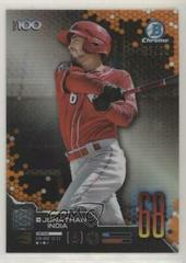 Jonathan India [Orange Refractor] Baseball Cards 2019 Bowman Chrome Scouts' Top 100 Prices