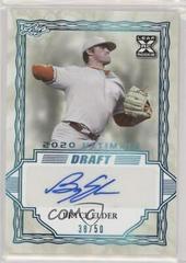 Bryce Elder [Platinum Spectrum] #BA-BE1 Baseball Cards 2020 Leaf Ultimate Autographs Prices