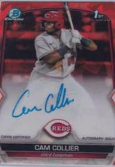 Cam Collier [Orange] Baseball Cards 2023 Bowman Chrome Sapphire Autographs Prices