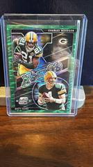Brett Favre, Charles Woodson [Green Pulsar] #XO-27 Football Cards 2021 Panini Contenders Optic Xs and Os Prices
