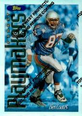 Ben Coates [Refractor w/Coating] Football Cards 1996 Topps Finest Prices