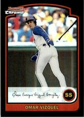 Omar Vizquel #9 Baseball Cards 2003 Bowman Chrome Prices