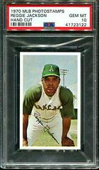 Reggie Jackson [Hand Cut] Baseball Cards 1970 MLB Photostamps Prices