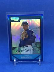 Cooper Brannon [Blue Refractor] Baseball Cards 2007 Bowman Chrome Prospects Prices