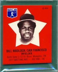 Bill Madlock Baseball Cards 1978 Pepsi Cola Superstars Hand Cut Prices