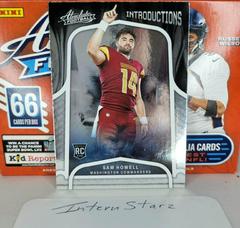 Sam Howell Football Cards 2022 Panini Absolute Introductions Prices