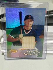 Freddy Sanchez [Game Bat Blue] Baseball Cards 2002 Bowman's Best Prices