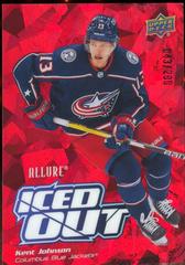 Kent Johnson [Red] Hockey Cards 2022 Upper Deck Allure Iced Out Prices