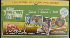 Blaster Box Baseball Cards 2009 Topps Heritage Prices