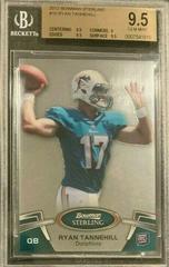 Ryan Tannehill #10 Football Cards 2012 Bowman Sterling Prices