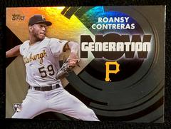 Roansy Contreras #GN-88 Baseball Cards 2022 Topps Update Generation Now Prices