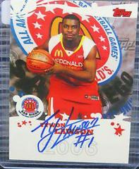 Tywon Lawson [Autograph] Basketball Cards 2006 Topps McDonald's All American Prices