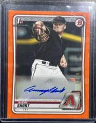 Avery Short [Orange] #PA-ASH Baseball Cards 2020 Bowman Paper Prospect Autographs Prices