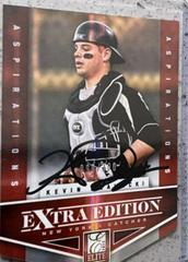 Kevin Plawecki [Status Die Cut Gold Autograph] Baseball Cards 2012 Panini Elite Extra Edition Prices