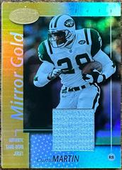 Curtis Martin [Mirror Gold Jersey] #62 Football Cards 2002 Leaf Certified Prices