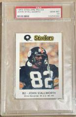 John Stallworth Football Cards 1983 Steelers Police Prices