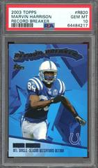 Marvin Harrison Football Cards 2003 Topps Record Breaker Prices