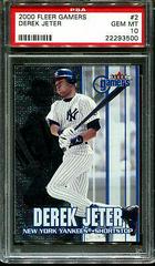Derek Jeter #2 Baseball Cards 2000 Fleer Gamers Prices