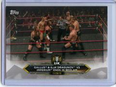Gallus, Ilja Dragunov, Imperium Ends [Silver] Wrestling Cards 2020 Topps WWE NXT Prices