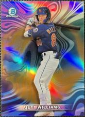 Jett Williams [Orange] #MR-6 Baseball Cards 2022 Bowman Draft Mood Ring Prices