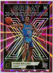 Cason Wallace [Pink] #18 Basketball Cards 2023 Panini Donruss Great X Pectations Prices