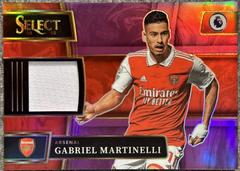 Gabriel Martinelli [Purple] #SM-GM Soccer Cards 2022 Panini Select Premier League Memorabilia Prices