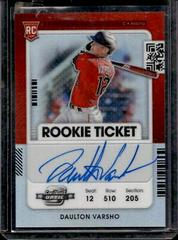 Daulton Varsho [Optic Autograph] #101 Baseball Cards 2021 Panini Contenders Prices