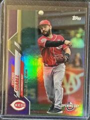 Eugenio Suarez [Purple Foil] #97 Baseball Cards 2020 Topps Opening Day Prices