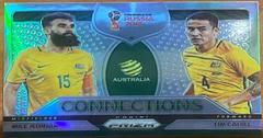 Tim Cahill, Mile Jedinak [Silver Prizm] Soccer Cards 2018 Panini Prizm World Cup Connections Prices