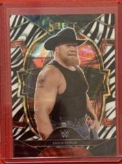 Brock Lesnar [Zebra] #8 Wrestling Cards 2023 Panini Select WWE Prices