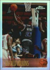 Gerald Wilkins [Refractor] Basketball Cards 1996 Topps Chrome Prices