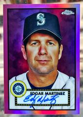 Edgar Martinez 2021 Topps Chrome Platinum Anniversary Autographs #PA-EMR  Price Guide - Sports Card Investor