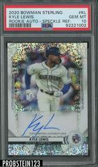 Kyle Lewis [Speckle Refractor] Baseball Cards 2020 Bowman Sterling Rookie Autographs Prices