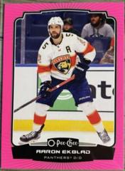 Aaron Ekblad [Neon Pink Border] #175 Hockey Cards 2022 O Pee Chee Prices