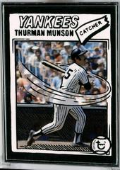 Thurman Munson [Artist Proof Silver Frame] Baseball Cards 2021 Topps Project 70 Prices
