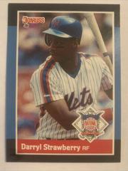 Darryl Strawberry #34 Baseball Cards 1988 Panini Donruss All Stars Prices