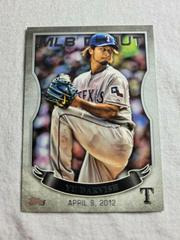 Yu Darvish Baseball Cards 2016 Topps MLB Debut Prices