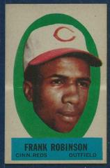 Frank Robinson [Blank Back] Baseball Cards 1963 Topps Peel Offs Prices
