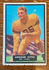 Armand Kitto [UN Rubbed] #45 Football Cards 1951 Topps Magic Prices