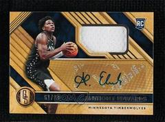 Anthony Edwards #GS-AED Basketball Cards 2020 Panini Chronicles Gold Standard Rookie Jersey Autographs Prices