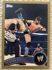Justin Gabriel [Gold] Wrestling Cards 2011 Topps WWE Prices