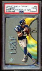 Ryan Leaf [Essential Credentials Now] #42 Football Cards 1999 Skybox E X Century Prices
