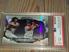 Rafael Devers [Refractor] #BCRA-RD Baseball Cards 2018 Bowman Chrome Rookie Autographs Prices